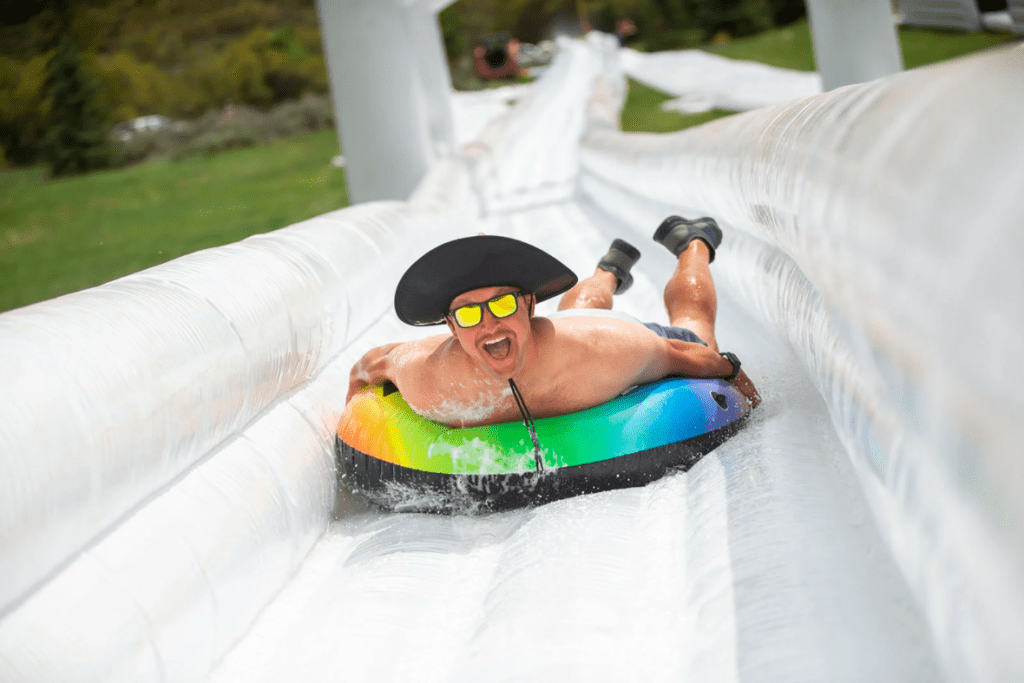 world's biggest slip and slide