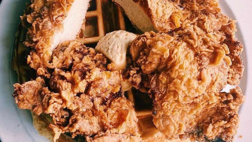 chicken & waffles