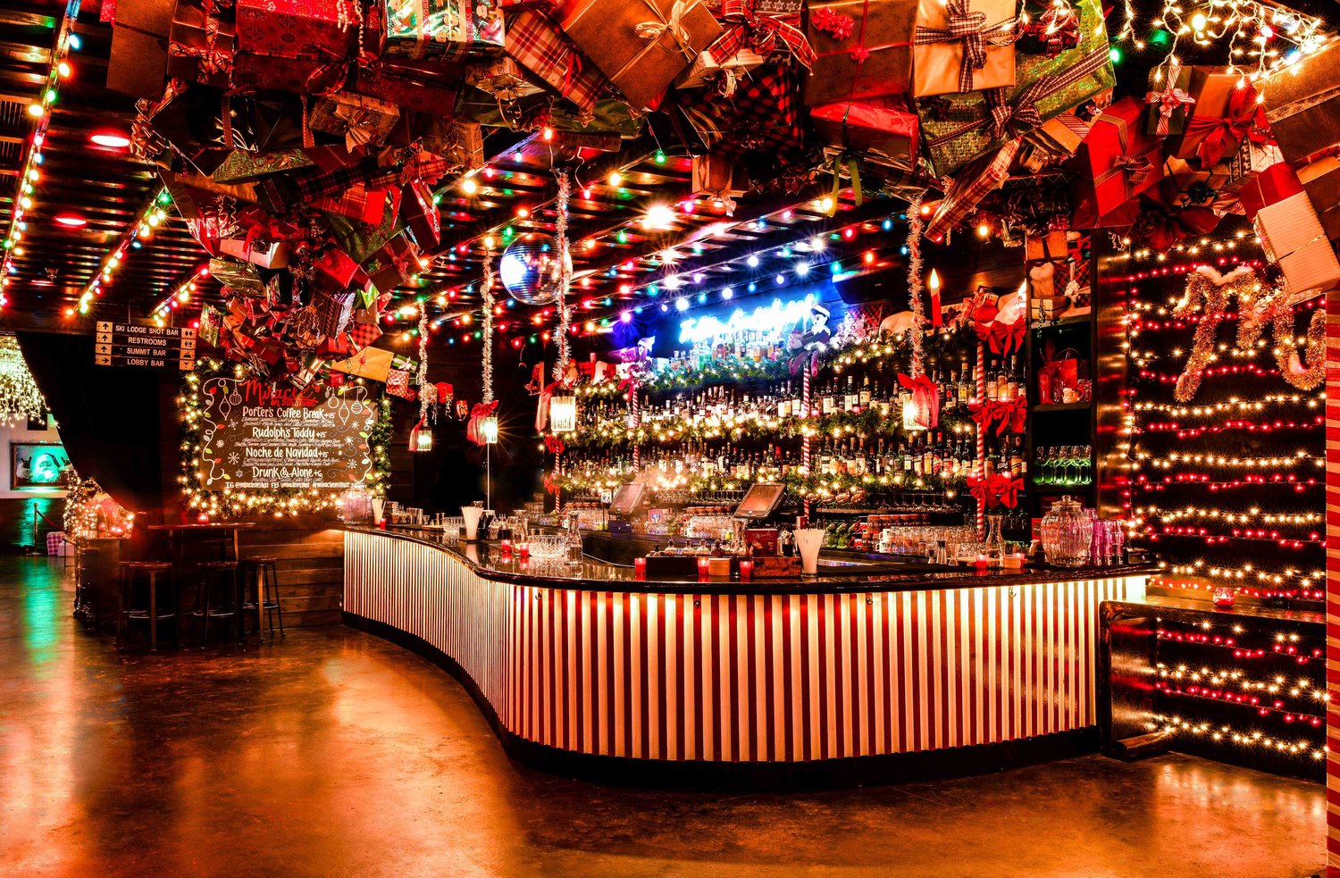 holiday pop-up bars austin