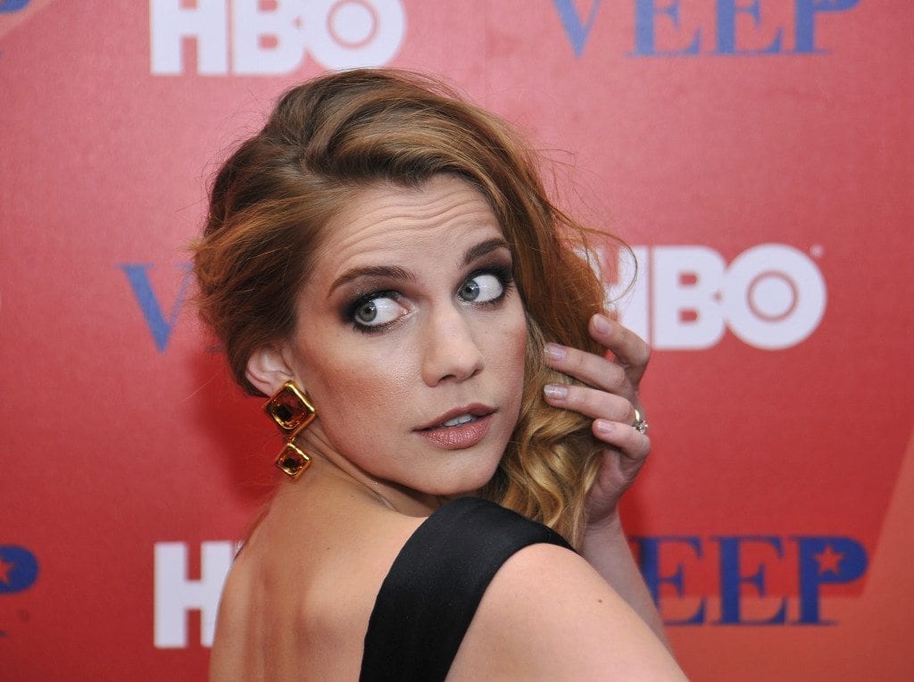 Actress Anna Chlumsky attends the world premiere of the new HBO series VEEP in New York City