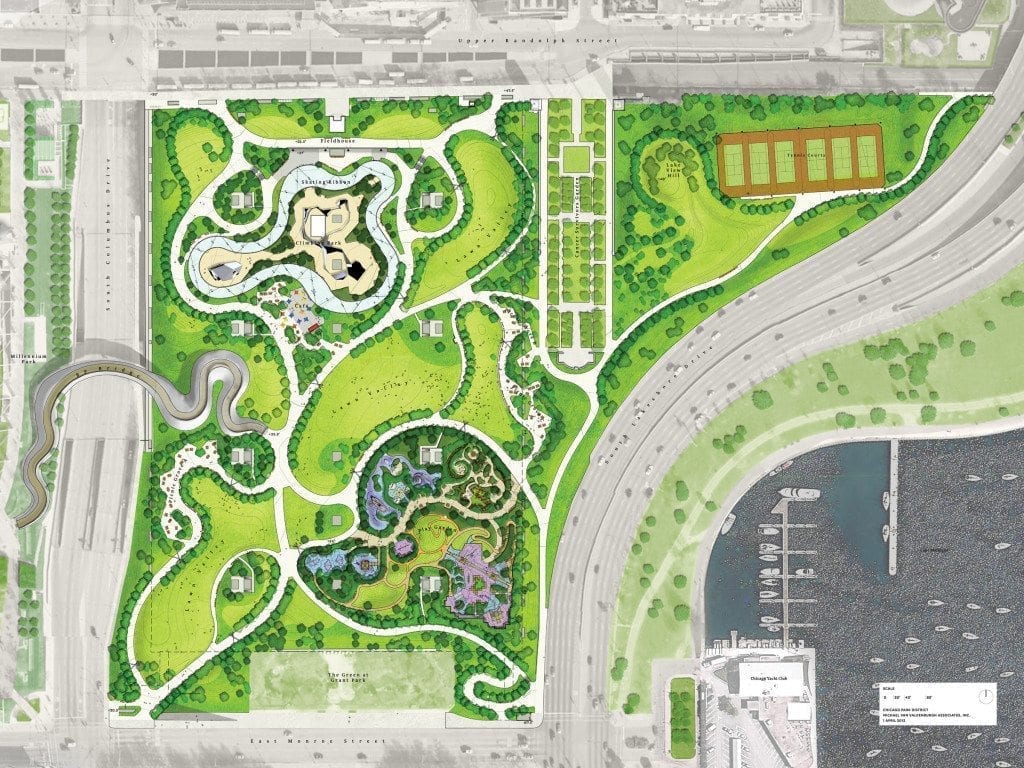 Maggie Daley Park Map