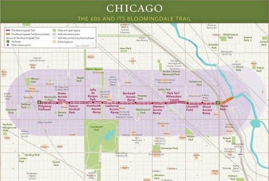 what is the 606 trail in chicago