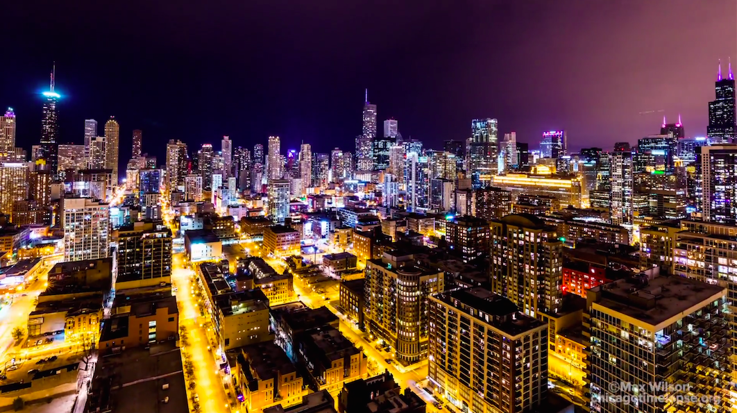 Time-Lapse Video of Chicago