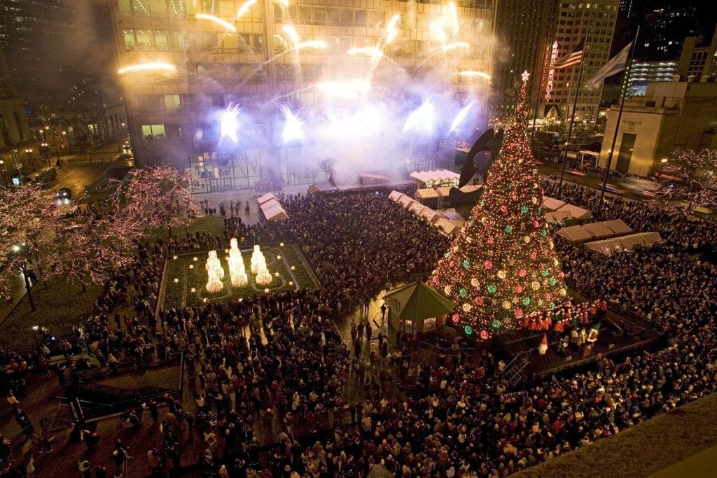 102nd Tree Lighting Ceremony at Millennium Park UrbanMatter