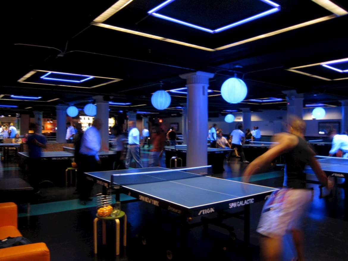 Spin Ping Pong Bar