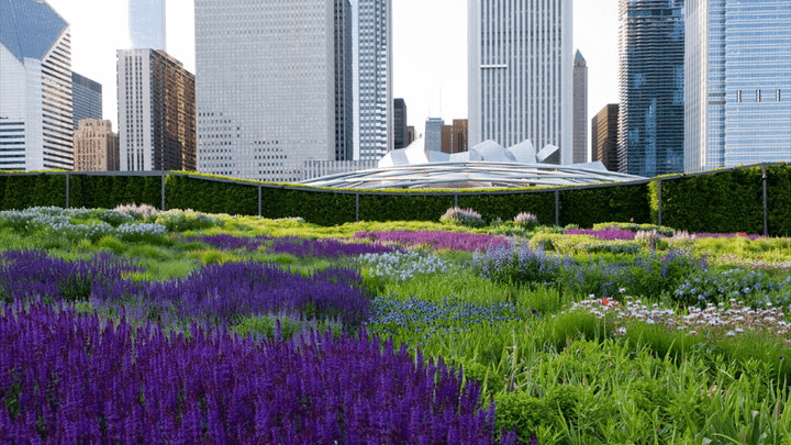 Lurie Garden Millennium Park