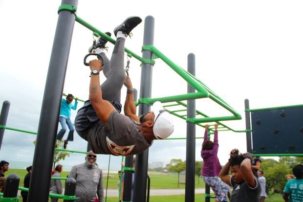 A Fitness Playground for Grown Ups - Yanko Design