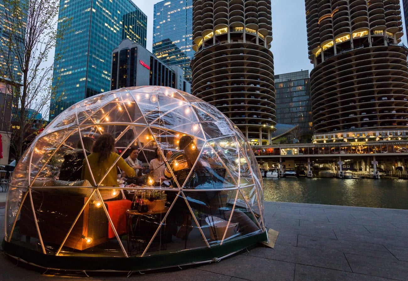 City Winery's See-Through Domes Return to the Chicago Riverwalk This Spring