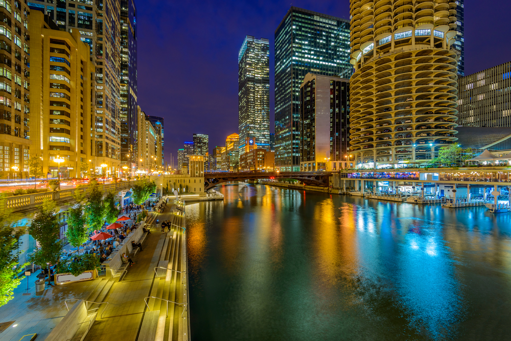 chicago river float