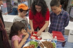 egg rolls, egg creams, and empanadas festival