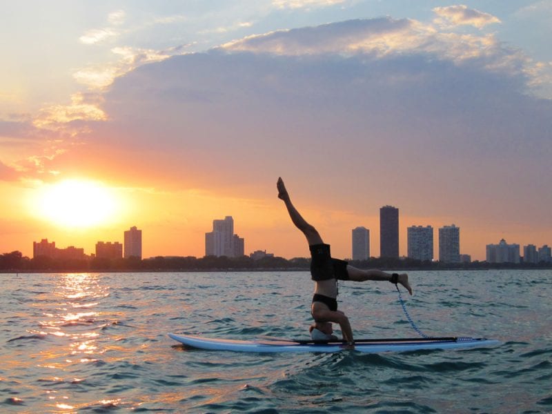 5 Places You Can Find Beach Yoga in Chicago UrbanMatter