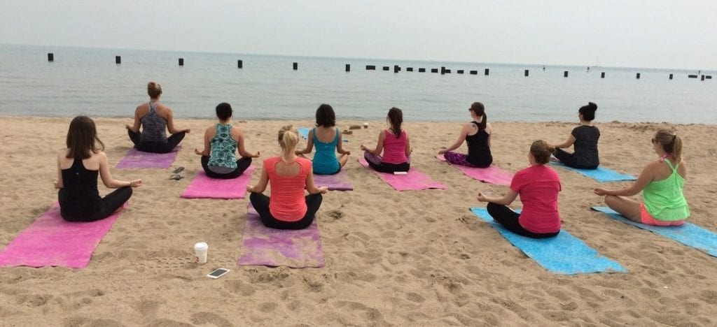 Beach Yoga