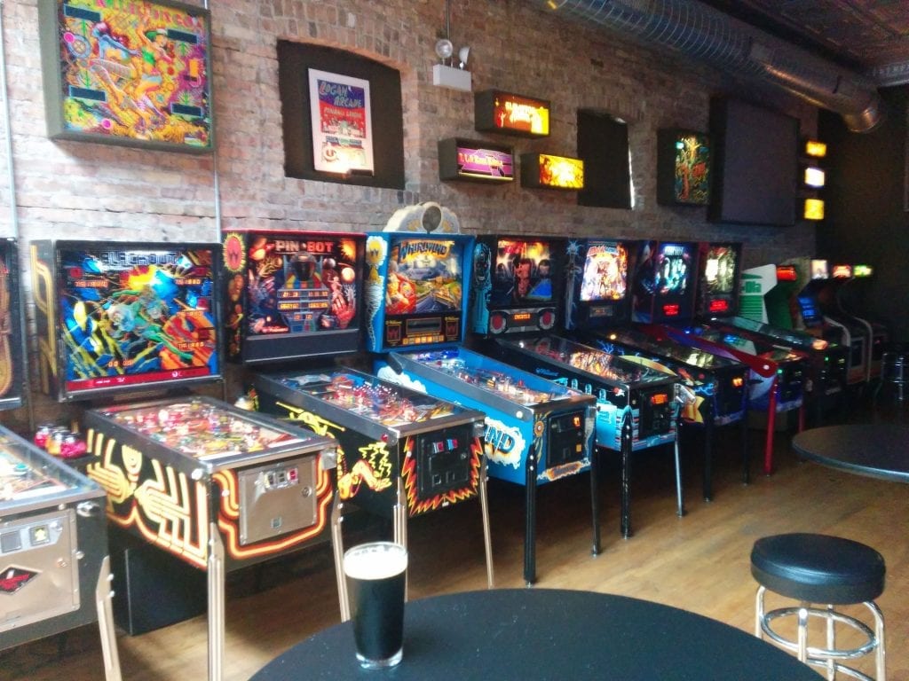 bars with games chicago