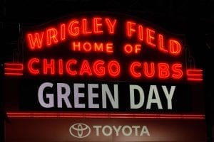 Green Day at Wrigley Field