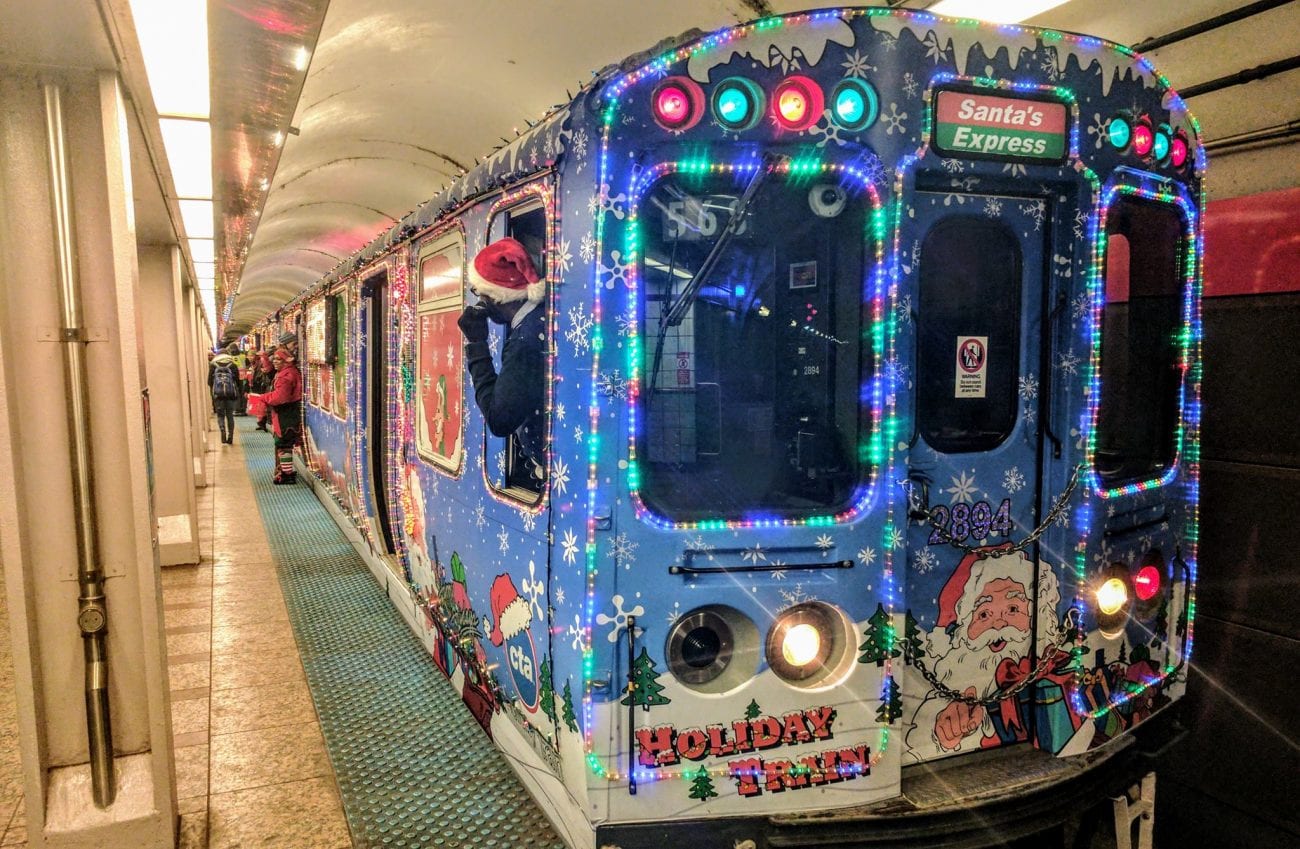 It's Time to Ride the CTA Holiday Trains in Chicago UrbanMatter