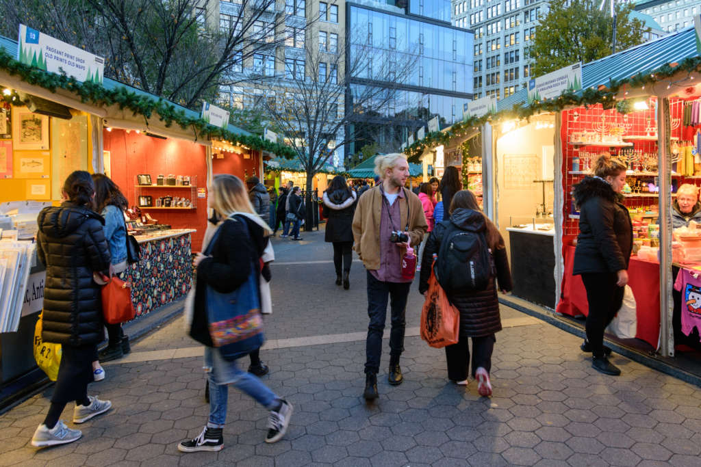 The Union Square Holiday Market Starts Nov 16 UrbanMatter