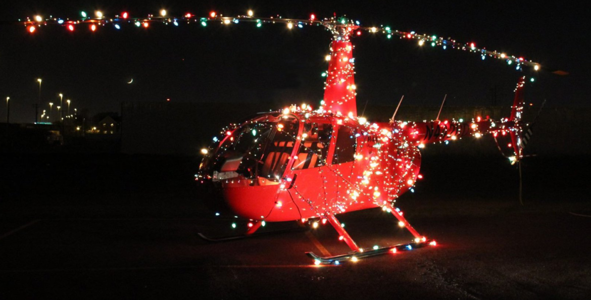 Enjoy a Scenic Helicopter Ride in Chicago at the Holiday Lights Experience UrbanMatter
