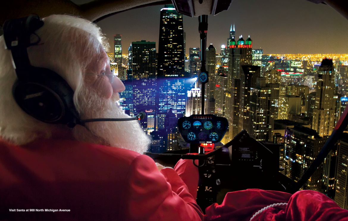 holiday helicopter ride chicago