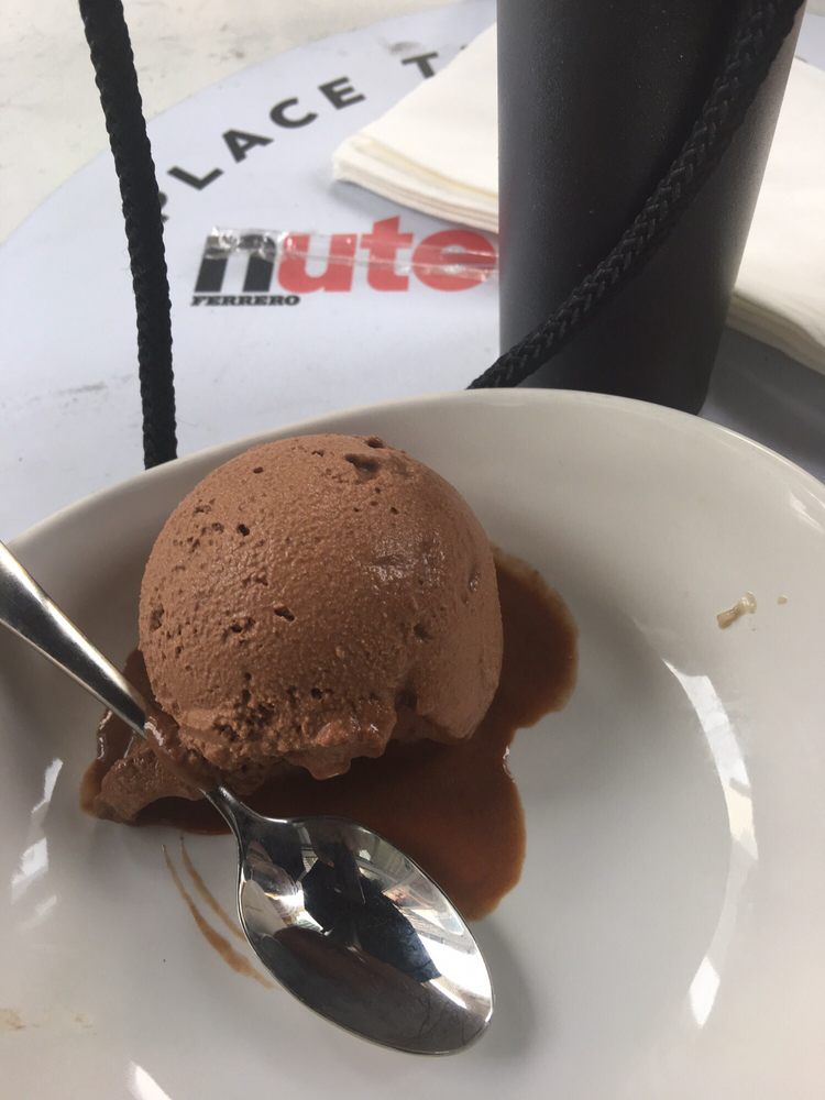 nutella gelato