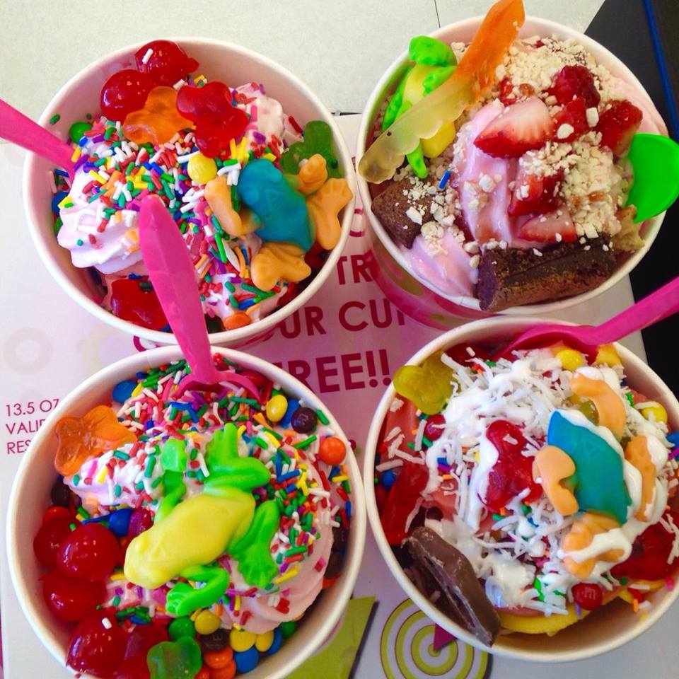 Frozen store yogurt places