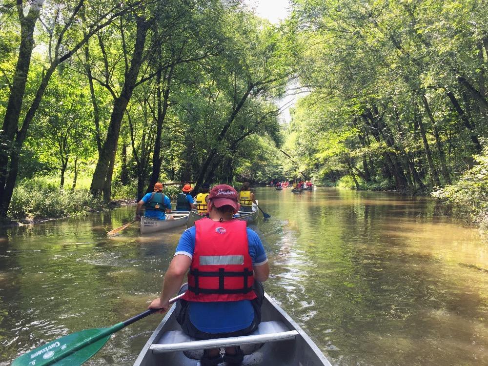 Go canoeing