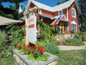 Martha's Leelanau Table is a great place to lunch in Suttons Bay.