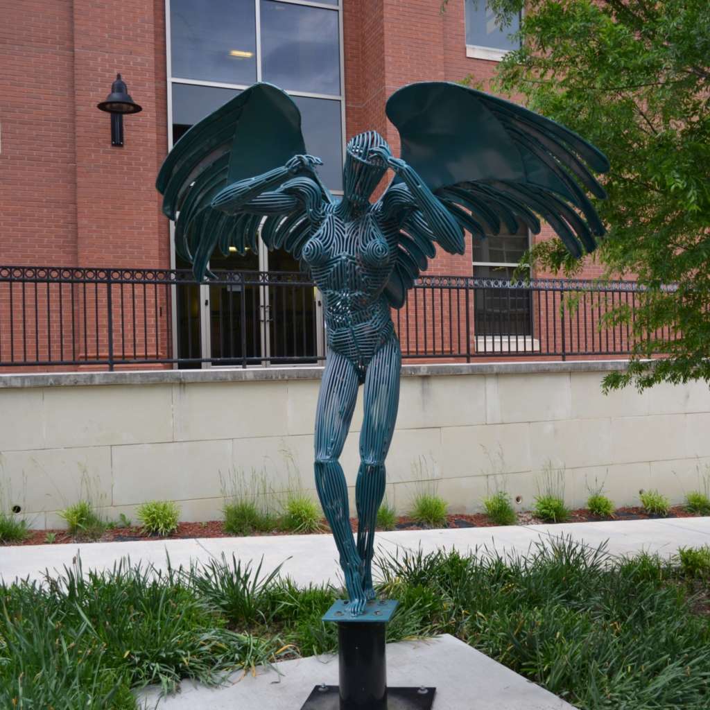 Sculpture at Elmwood Park, Roanoke