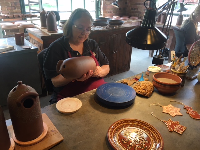 Watch pottery being made by a skillful artisan.