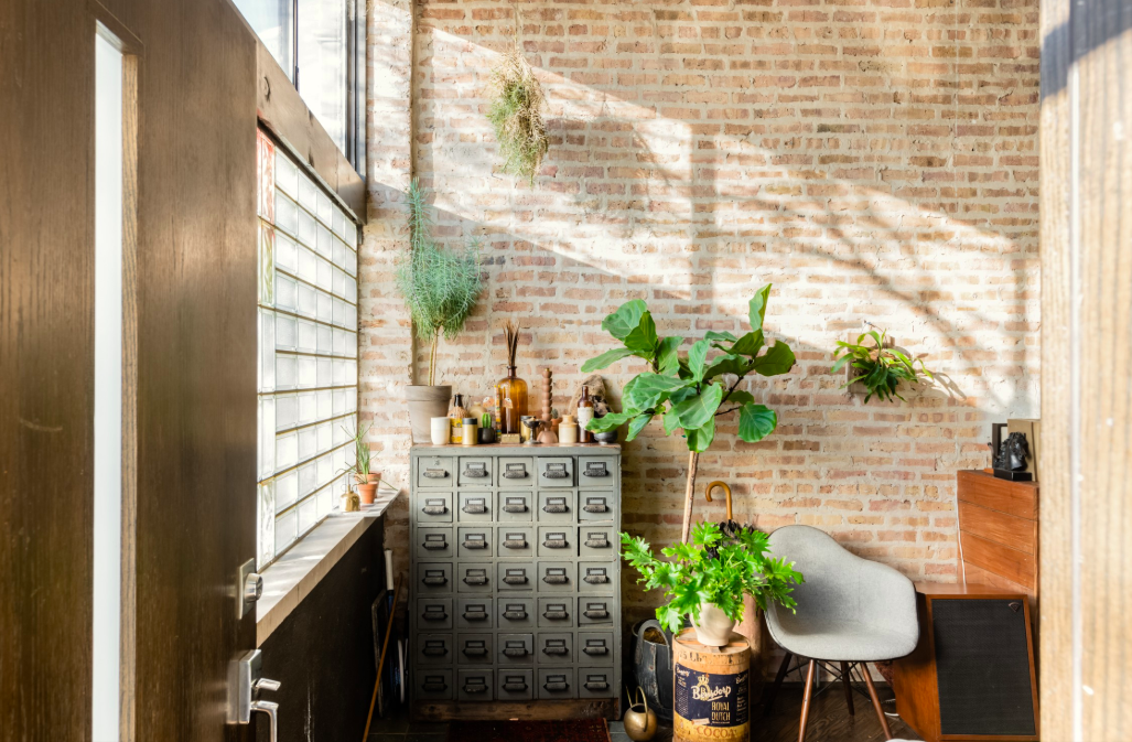 Relax in the Sauna at an Eclectic Loft Style Home Townhouses for Rent in Chicago Illinois United States