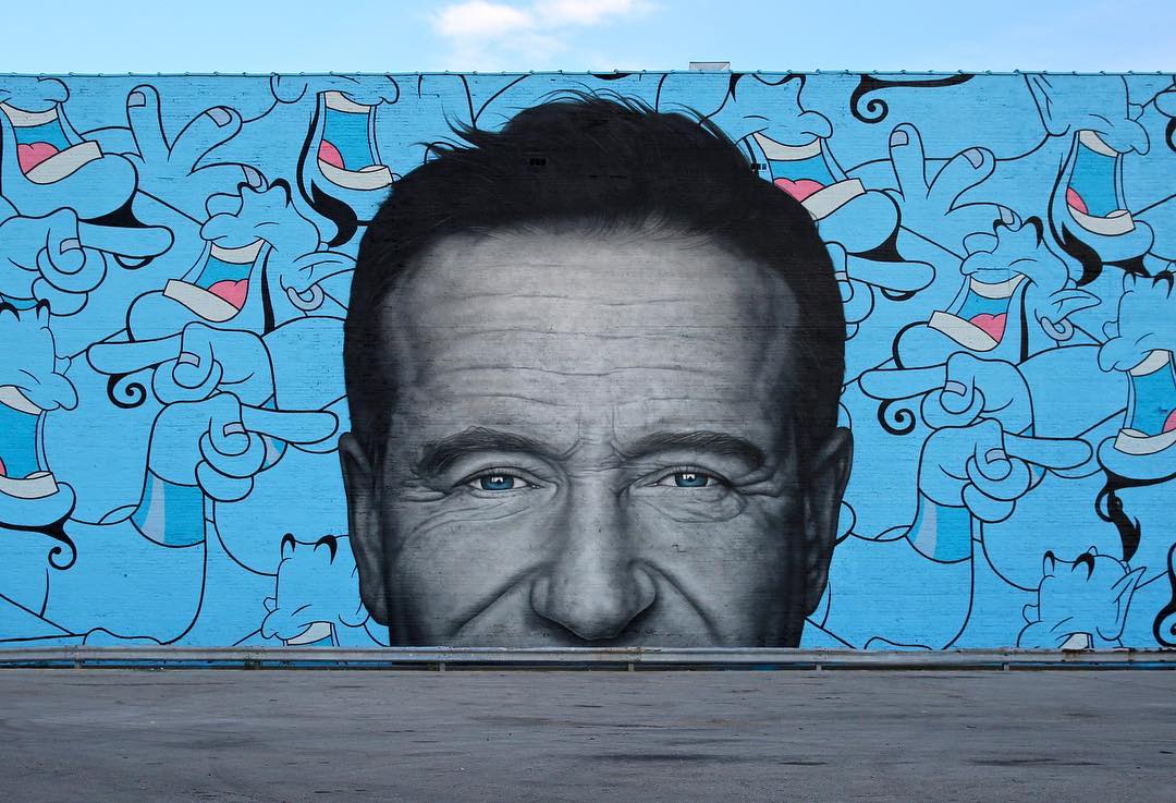 Robin Williams Mural
