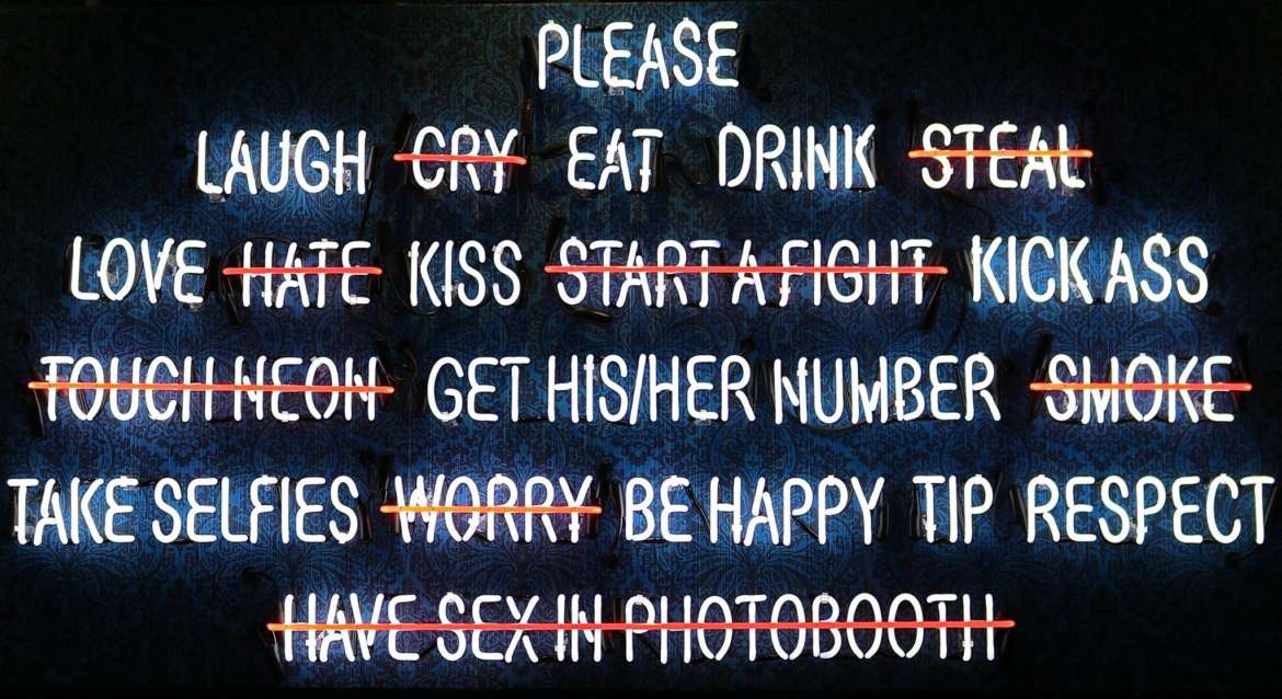 neon signs