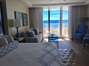 Deluxe room at The Lido Beach Resort. Photo by Mira Temkin. 