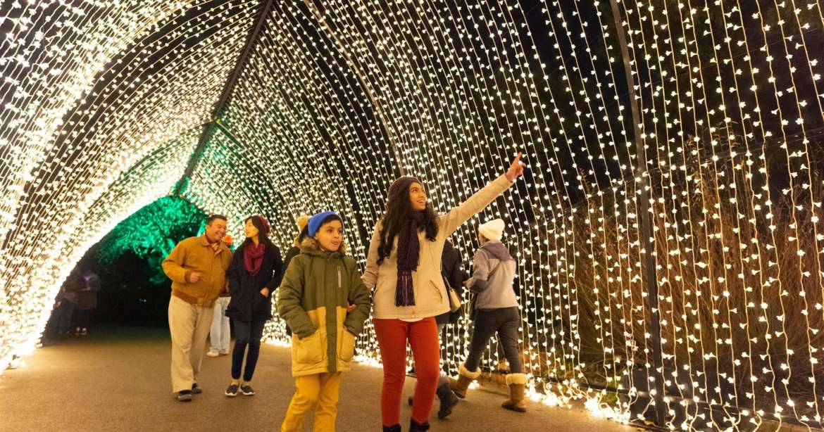 Experience Lightscape At The Chicago Botanic Garden This Season Urbanmatter