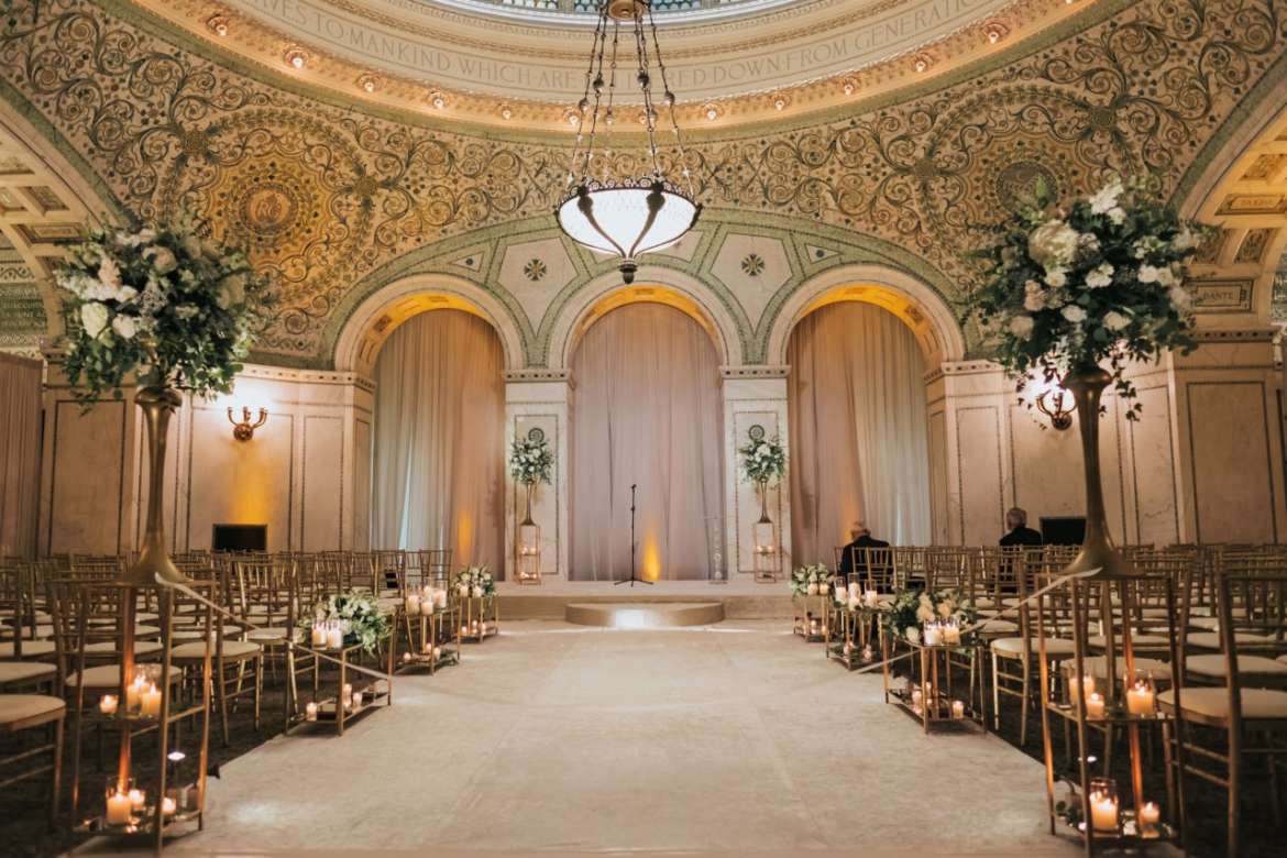 Chicago Cultural Center wedding venue