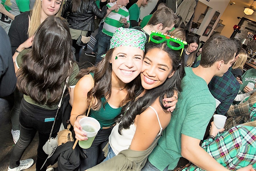st. patrick's day bar parties