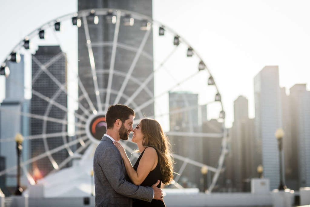 engagement photos chicago