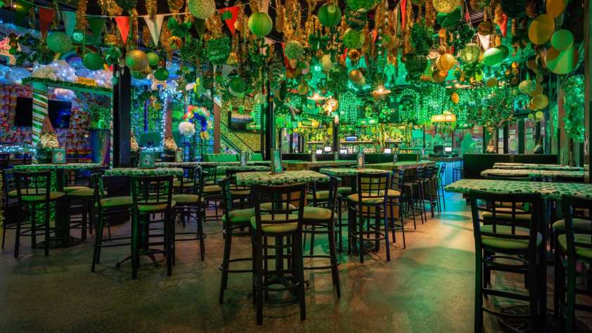 charm'd st. patrick's day bar