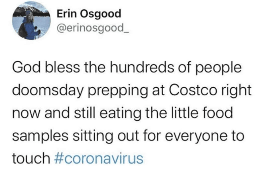 coronavirus quarantine tweets