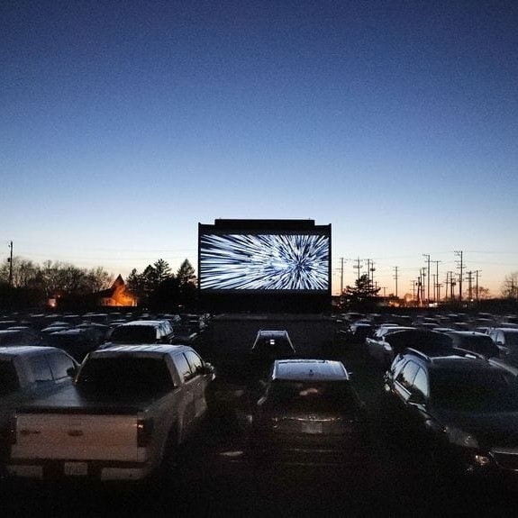 drive-in movie theater