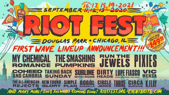 riot fest lineup 2021