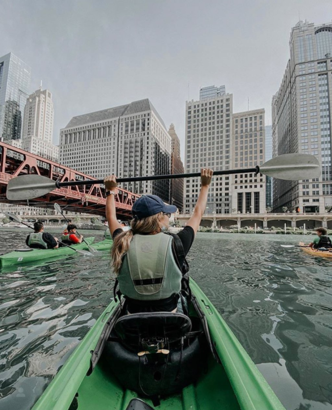 kayak tour in chicago