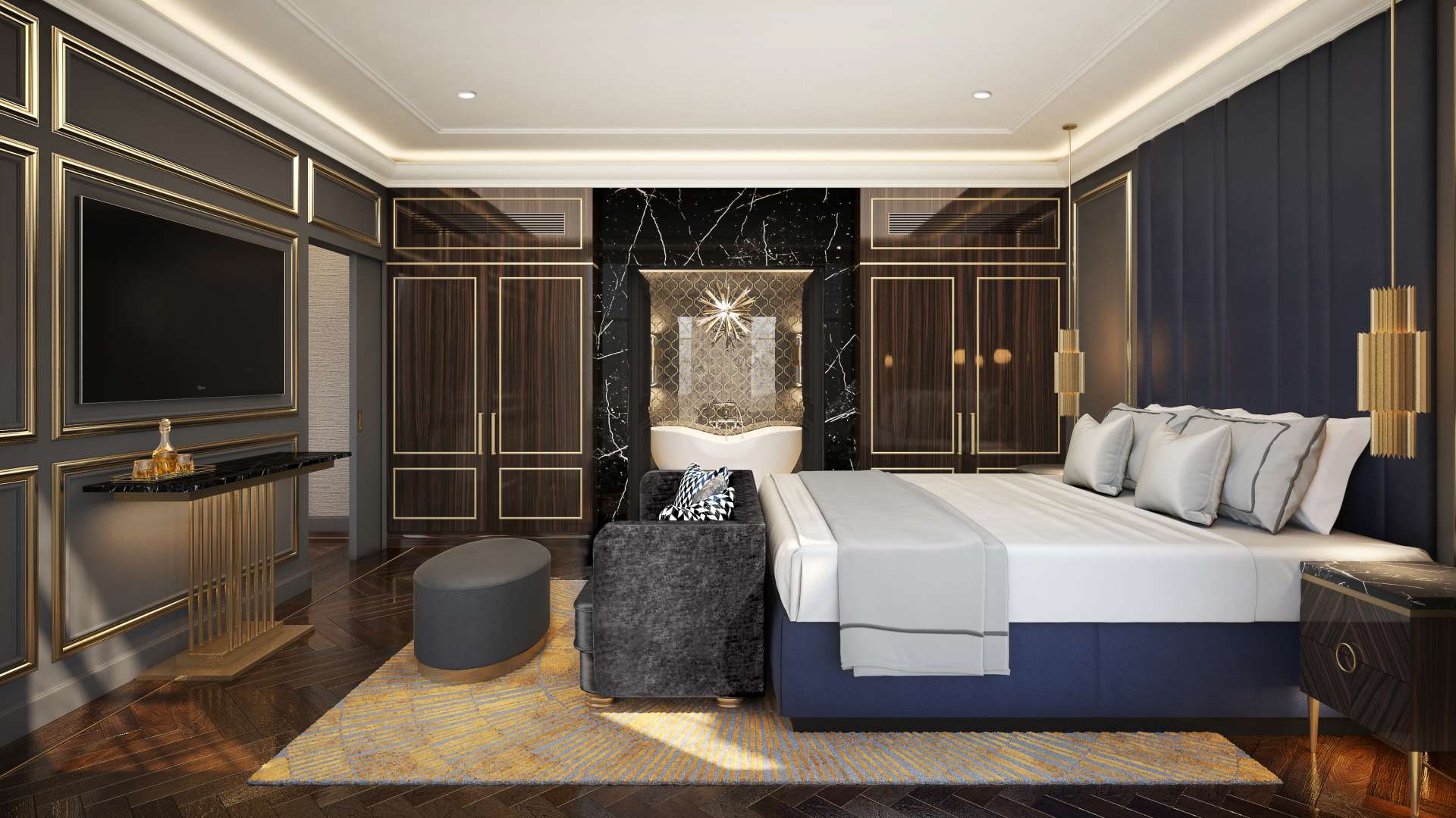 Presidential Suite Bedroom