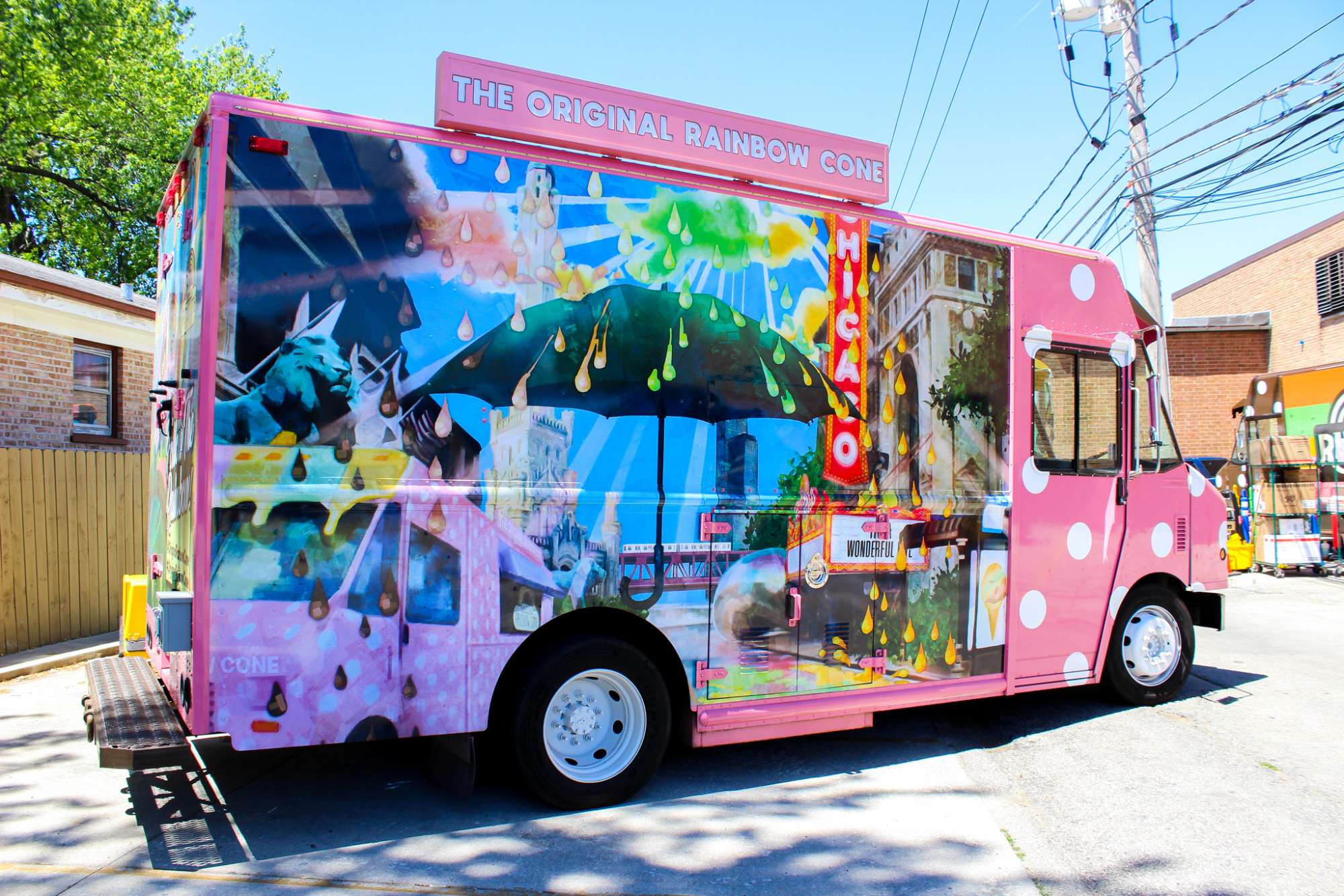 URBANMATTER — The Original Rainbow Cone Ice Cream Truck