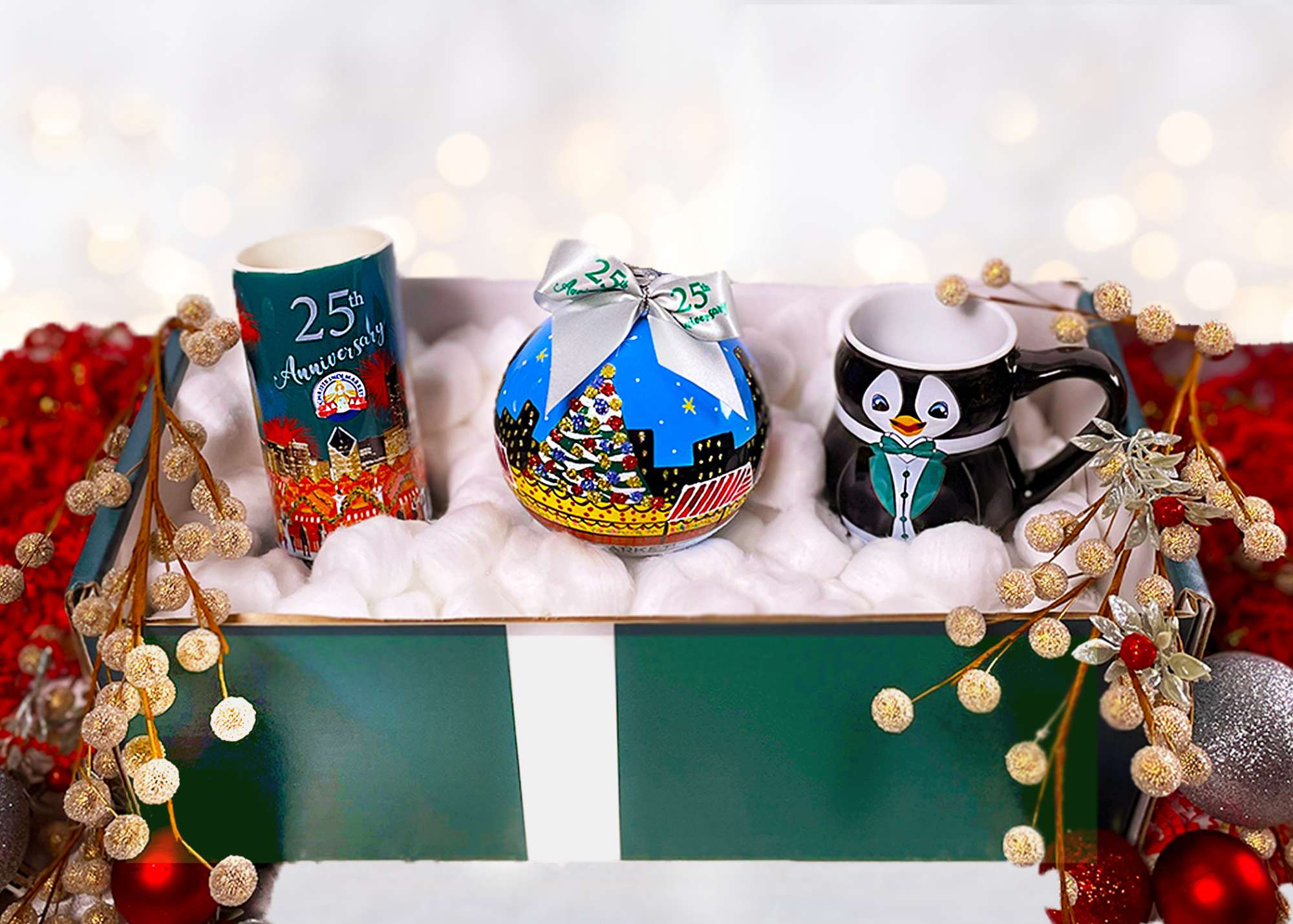 Christkindlmarket Chicago 25th Anniversary Mugs And Ornament Revealed