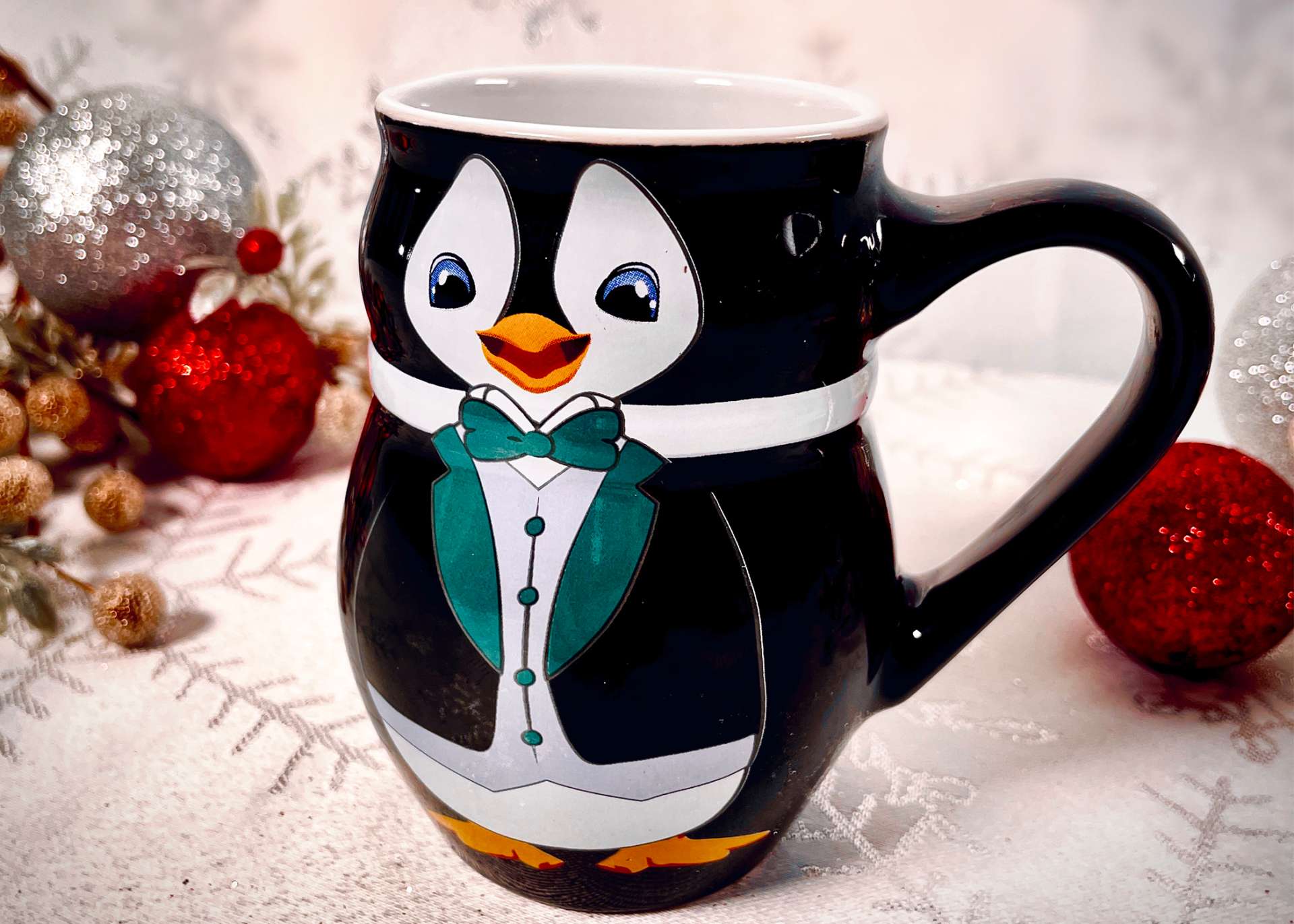 penguine mug