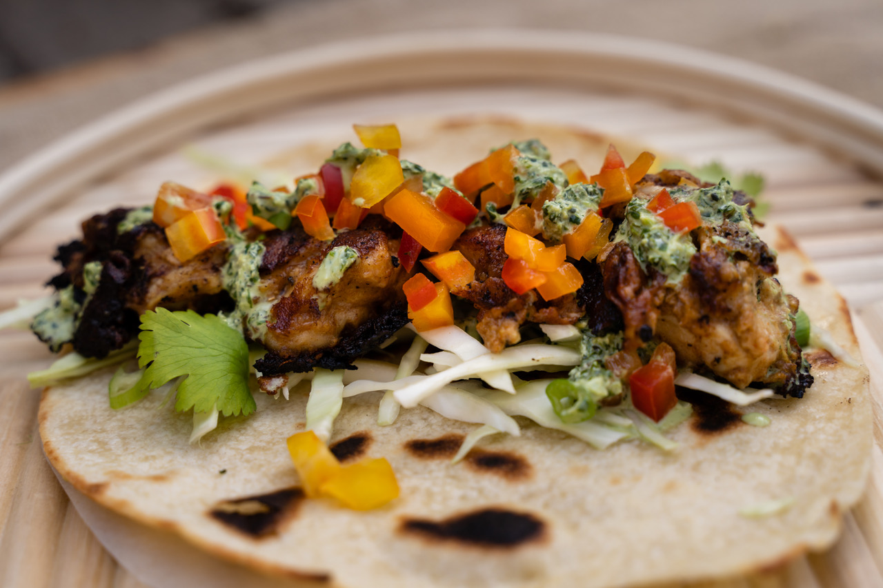 bhoomi modern indian grill tacos