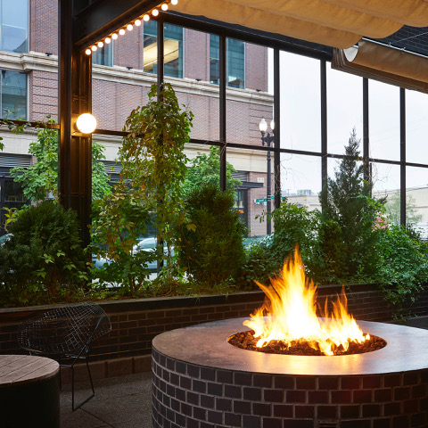 heated patio ace hotel