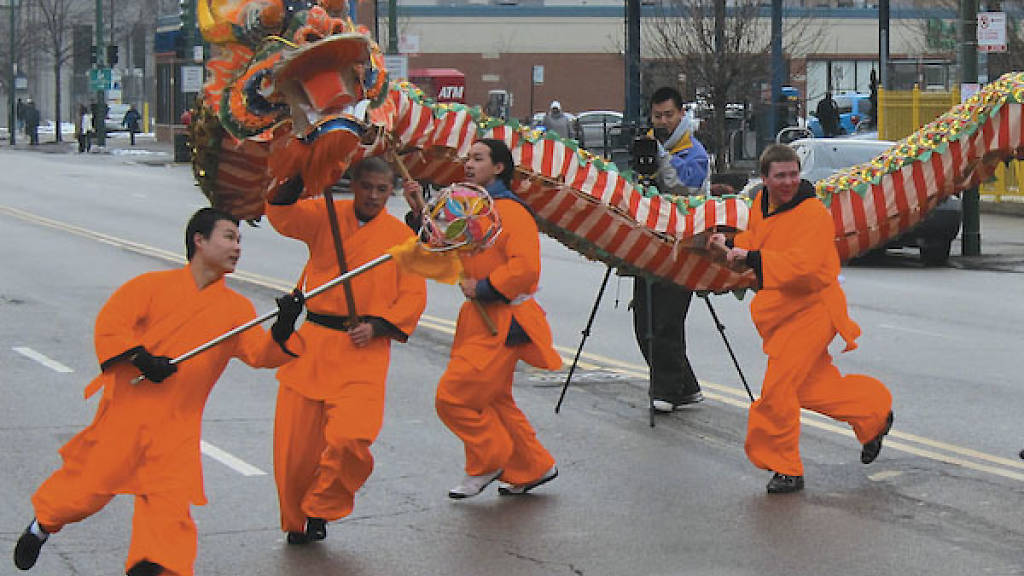 tiger new year in Chicago