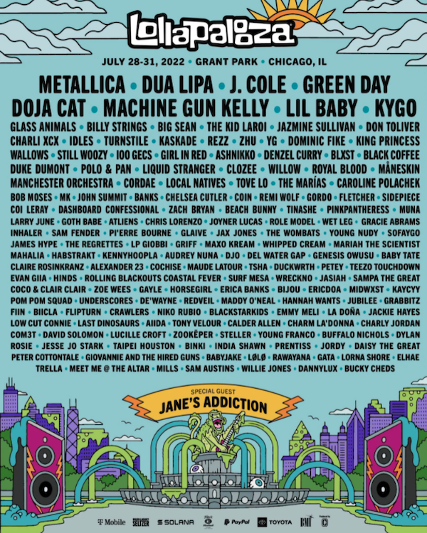 Lollapalooza 2022 Lineup: Does This Suck or Am I Just Getting Old ...