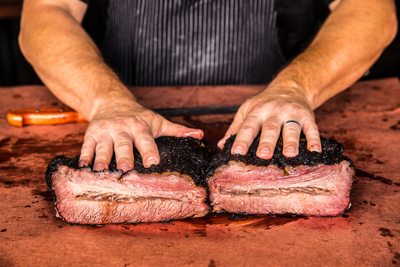 bub city pitmaster interview brisket image